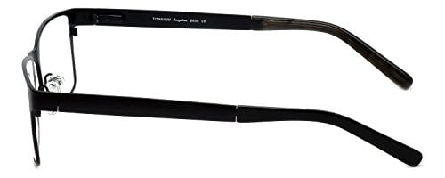 Esquire Designer Reading Glasses EQ8650 in Black 57mm with Case +3.00
