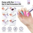 thumbnail image 5 of SAVILAND Gel Nail Kit with 500 Short Almond Tips, Electric Nail Drill, Nail Glue, 5 of 7