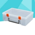 thumbnail image 3 of BRIGHTFUFU Crayon Container Transparent Plastic with Buckle Closure 1Pcs, 3 of 7