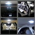 thumbnail image 3 of 4 Pack White Led Panel Dome Lights, Cob 48-smd Led Interior Car Lights Car Led Interior Dome Lights, 3 of 5
