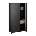 thumbnail image 3 of Sauder Cottage Road Armoire de Rangement en Bois Manufacturé Finition Chêne Corbeau, 3 of 10
