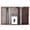 Cobra, variant on Long Trifold RFID Blocking, Credit Card Money Organizer, Top Bill Slot, Leather Biker Trifold Wallet Long Checkbook for Men