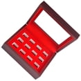 thumbnail image 1 of Black Brooch Jewelry Display Showcase Tray Box Oragnizer, 1 of 4