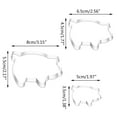 thumbnail image 5 of Rvaymup Pig Shaped Stainless Steel Material Cookie Molds Baking Accessories for Baking, 5 of 5