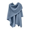 thumbnail image 3 of Shawl Wraps For Women Dressy, Womens Sotf Knit Solid Color Warm Cardigan Scarf Wraps For Evening Weddings Party Spring, 3 of 4