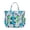 D, variant on Large Striped Beach Tote Bag for Women Waterproof Canvas Bag with Zipper Rope Handles and Jute Bottom Sandproof Travel Pool Bag