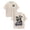 Beige, variant on Halloween Gothic Skull Rose Graphic Oversized Soft Men’s Tee Distressed Acid Wash Lightweight Breathable Loose Crew Neck Short Sleeve Shirt Black XL