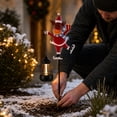 thumbnail image 5 of Christmas Moose Solar Garden Lights, 33 In High Outdoor Solar Powered Yard Decor Floor Lamp, Magical Xmas Lights for Walkway, Lawn, Flower Bed, Patio Family Gathering Christmas decorations, 5 of 6