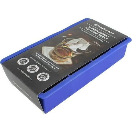 Freshware 8-Cavity Silicone Ice Cube Tray, 2