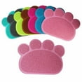 thumbnail image 4 of LILIANG Pet Feeding Mat Paw Shape Dog Cat Puppy Kitten Food Dish Bowl Placemat Non-Slip Cat Litter Mat, 4 of 4