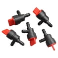 thumbnail image 6 of Tebru 5PCS 90° Gas Fuel Shut Cut Off Valves 1/4 Inline For ATV Go Kart Mower Bike RH, 6 of 8