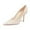 Ivory, variant on XYD Women Graceful Embroidery Lace Wedding Pumps Elegant Pointed Toe Stiletto High Heels Bride Party Shoes Size 7 Ivory