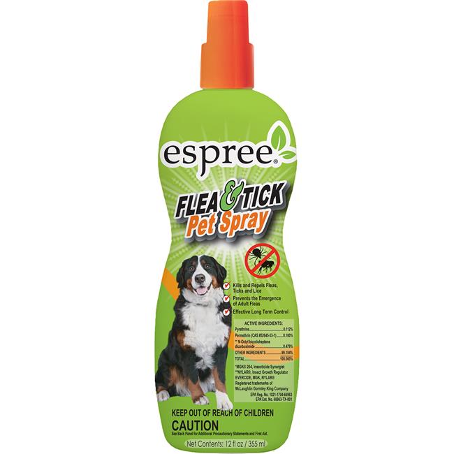 Espree NFTSP Flea & Tick Pet Spray Fresh Clean, 12 oz