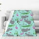 thumbnail image 1 of Balery Hippo With Flamingos And Crocodiles Manta de Felpa Suave y Acogedora – Cobija de Franela Aterciopelada para Cama, Lavable y Cálida para Sofá, Mascotas, Transpirable-50"x40", 1 of 7