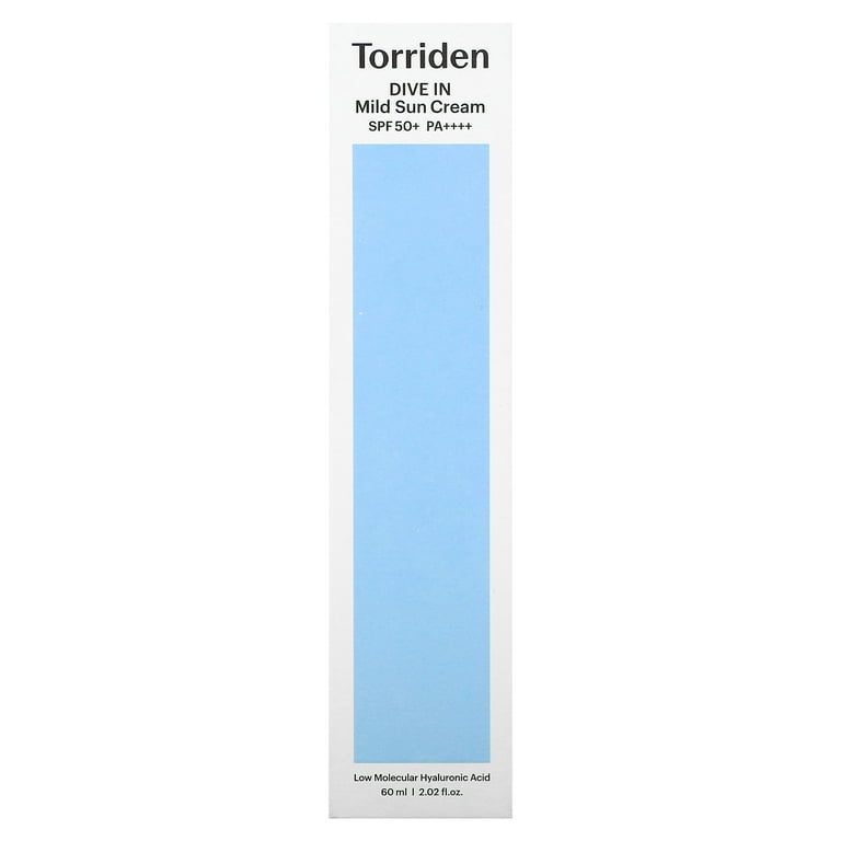 Torriden Dive In Mild Sun Cream, SPF 50+ PA++++, 2.02 fl oz