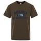 thumbnail image 3 of Camiseta con letras del Departamento Atlético de Estados Unidos 1776, ropa de moda para hombre, camiseta de lujo de verano, camiseta de algodón transpirable de estilo hip hop, 3 of 5