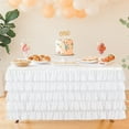 thumbnail image 3 of Elegant Party Cake Skirt Decorative Fringe Wrap For Wedding Birthday Celebration, 3 of 3