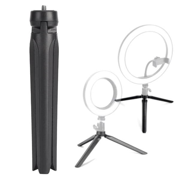 Mini TRÍPODE DE ESCRITORIO, Soporte de Teléfono de Luz Mini de Relleno Duradero Fácil de Transportar Peso Ligero Resbaladizo Para La CámaRa para el Teléfono