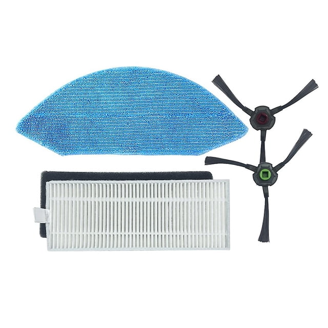 Máquina de paño de fregona a vapor, 4 Uds., con fregona con filtro para Ecovacs Deebot U2