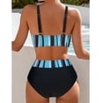 thumbnail image 5 of Nuoqisi Women's Fashion Fashion Backless Bikini Set - Two Piece Swimwear, Swimsuits for Women, 5 of 7