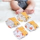 thumbnail image 5 of 4pcs pañales lavables para bebés reutilizables impermeables nappies de tela suave y transpirable, 5 of 7