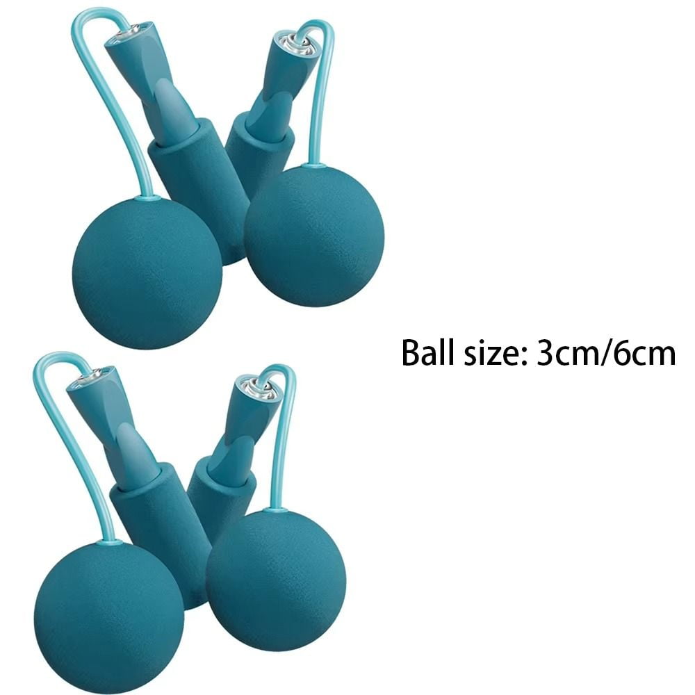 Wireless Skipping Rope Double Bearing Silent Weighted Indoor Outdoor Fitness Training Dual-use Rope-Free Exercise Equipment