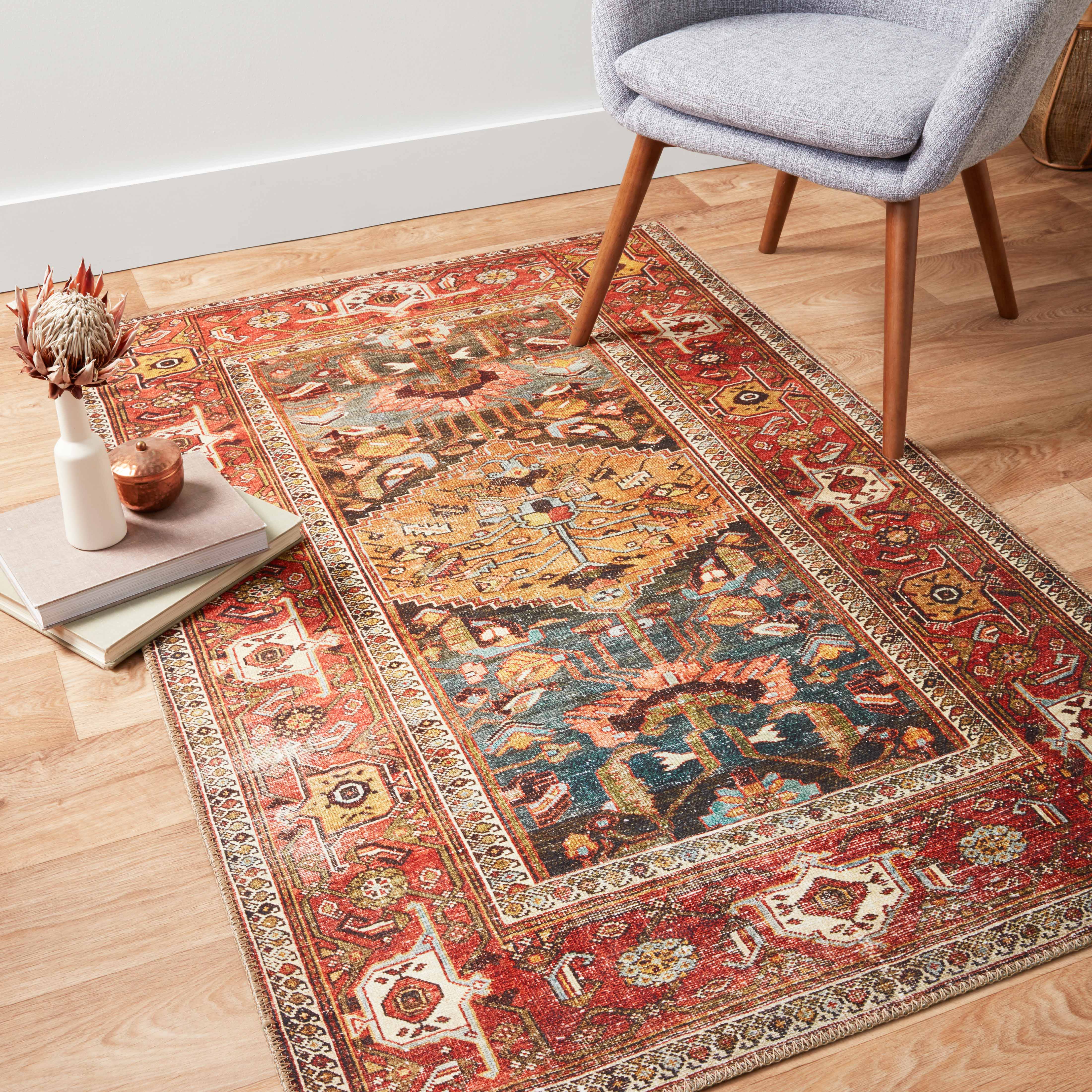 Echo Loom Grand Havana Ocean / Multi 2'-3" x 3'-9" Accent Rug