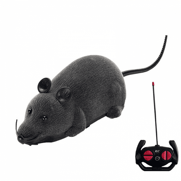 Cat Dog Pet Toy Novelty Wireless Remote Control RC Rat Electronic Mouse