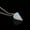 White, variant on Hexagonal Chakra Crystal Bullet Shape Gemstone Pendant Necklaces Pointed Quartz Stone Chain Necklaces Artificial Stone