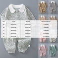 thumbnail image 3 of CAUYDY Infant Boy Bodysuit Preemie Long Sleeved Romper for Girl Newborn Cute Sleepers Fall Winter Baby Pajamas 3-6M 9-12M 18-24M Sizes 12-18 Months,Khaki, 3 of 4