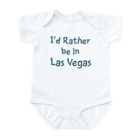 

CafePress - Rather Be In Las Vegas Infant Bodysuit - Baby Light Bodysuit Size Newborn - 24 Months