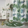 thumbnail image 3 of Avanti Linens Viva Palm Shower Curtain & Hook Set, 3 of 3