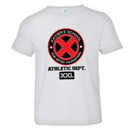 

PleaseMeTees™ Toddler Professor X Xaviers School Athletic Alumni HQ Tee