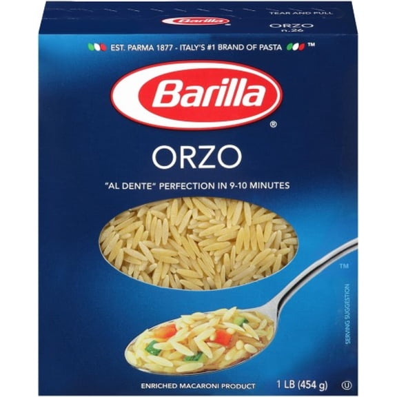 Barilla® Orzo Pasta 16 oz Box (Pack of 2)