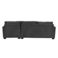 thumbnail image 4 of Love Chaise Smoky Petit Derecho Gris Carbón, 4 of 8