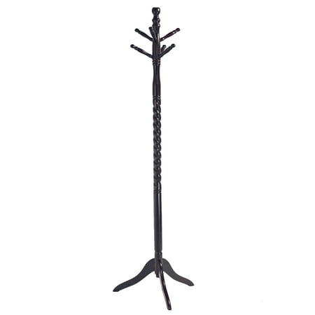 Home Craft Wooden Coat Rack Stand, Multiple Colors
