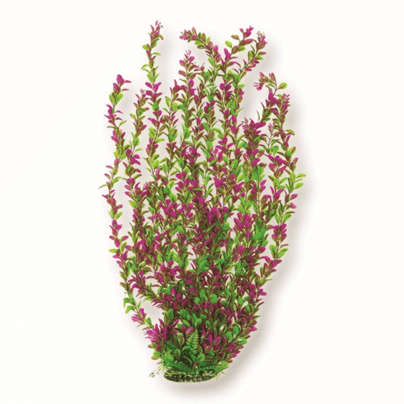 Extra Tall Aquarium Plant Pink-Green 30 Inch