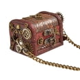 thumbnail image 2 of Steampunk Monedero Efectivo Pequeño Gótico Satchel Riñonera Totalizadores con Cadena BLESIY bolsos de hombro de las mujeres, 2 of 8