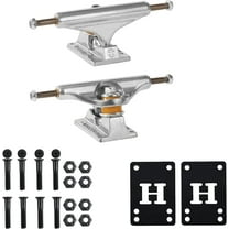 INDEPENDENT Skateboard Trucks Std Stage 11 139 Raw(8.0") Risers & Hardware Kit