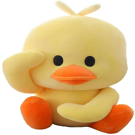 BESTSKY 11.8inch Plush Duck Stuffed Animal Soft Toys Yellow Duckling Duckie Stuff,Funny Cuddly Gifts for Kids Baby