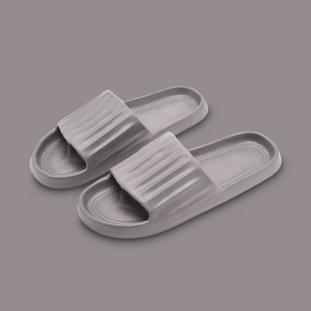 

WQJNWEQ Women Men Slippers Home Couple Shoes Indoor Outside Soft Soled Slippers Solid Male Fall on Sale