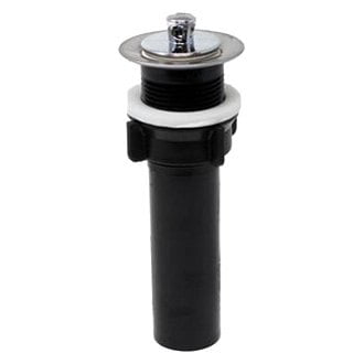 LaSalle Bristol 65SPR1303 - Plastic Black Drain Tailpiece with Strainer and Pop-Up Stopper