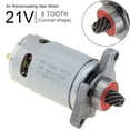 thumbnail image 6 of RS550 8 Teeth DC Motor 21V with Conical Gear for Handheld Lithium Electric Saw, 6 of 11