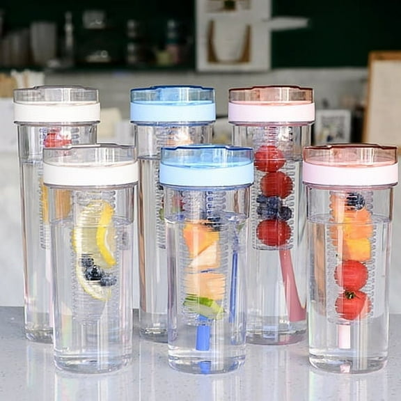 Travelwant 670/800ml Fruit Infuser Water Bottle - Sports Bottle WITH Full Length Infusion Fruit Infused Water Recipes eBook Gift - Your Healthy Hydration Made Easy