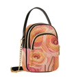 thumbnail image 7 of FORMRS Crossbody Bag for Women Quilted Travel Shoulder Cell Phone Purse with Chain Strap Handbag, Pink Flowers, 7 of 7