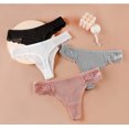 thumbnail image 3 of Women's Cotton Underwear Soft Briefs Hipster Panties Packs of 4, 3 of 7