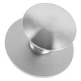 thumbnail image 5 of IDEANATEGRATE 1Set Suction Cup Door Handle for Kitchen and Bathroom Glass Doors Easy Installation Non Slip Silver, 5 of 8