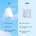 thumbnail image 5 of BLUELAND 100% Plastic-Free Dishwasher Detergent Tablets, 60 Count, Free & Clear, Eco-Friendly Dishwashing Pods, Natural, USDA Certified biobased, 5 of 9