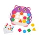 thumbnail image 3 of Juego de combinación de formas de madera, juguete de combinación de formas de colores, juguetes Montessori geométricos Violeta, 3 of 9