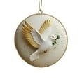 thumbnail image 2 of Christmas Tree Charm Ornaments - Adorable Animal Series,Christmas Ornament,Animals Craft Set Cute Tree Decor for Home Christmas Tree Party Decorations(Dove), 2 of 7